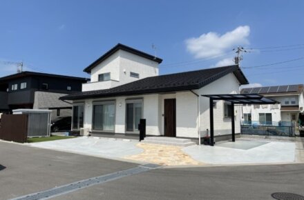 栃木県　さくら市　A様邸　外構工事　完成